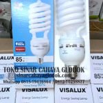 lampu twister spiral merk visalux 85 watt