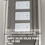 lampu jalan solar panel 60 watt
