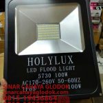 lampu sorot merk holylux led 100 watt