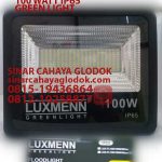 lampu sorot led 100 watt merk luxmenn