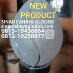 lampu taman kaca model oval