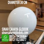 lampu taman 30cm bulat