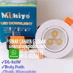 lampu merk mikiyo downlight