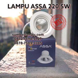 lampu downlight assa 220