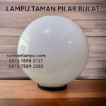 lampu taman bulat outdoor