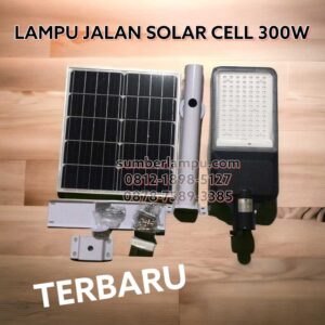 lampu jalan solar 300w