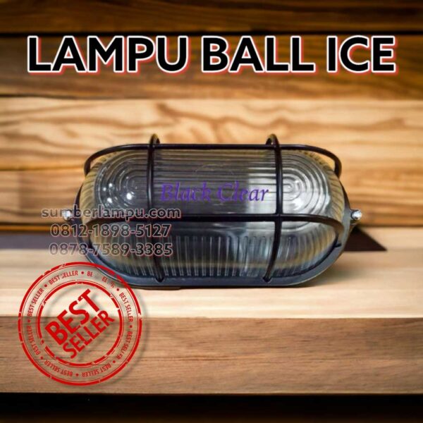 lampu ball ice bening