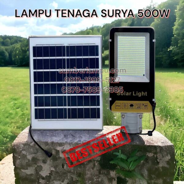 lampu solar cell 500w