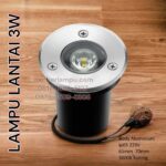 lampu lantai waterproof 3w