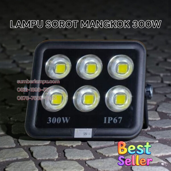lampu sorot mangkok 300w
