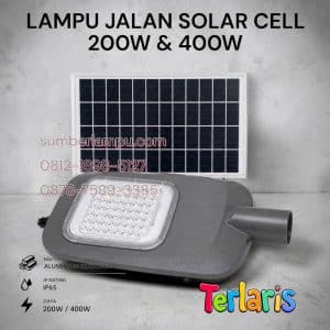 lampu jalan solar cell 200w